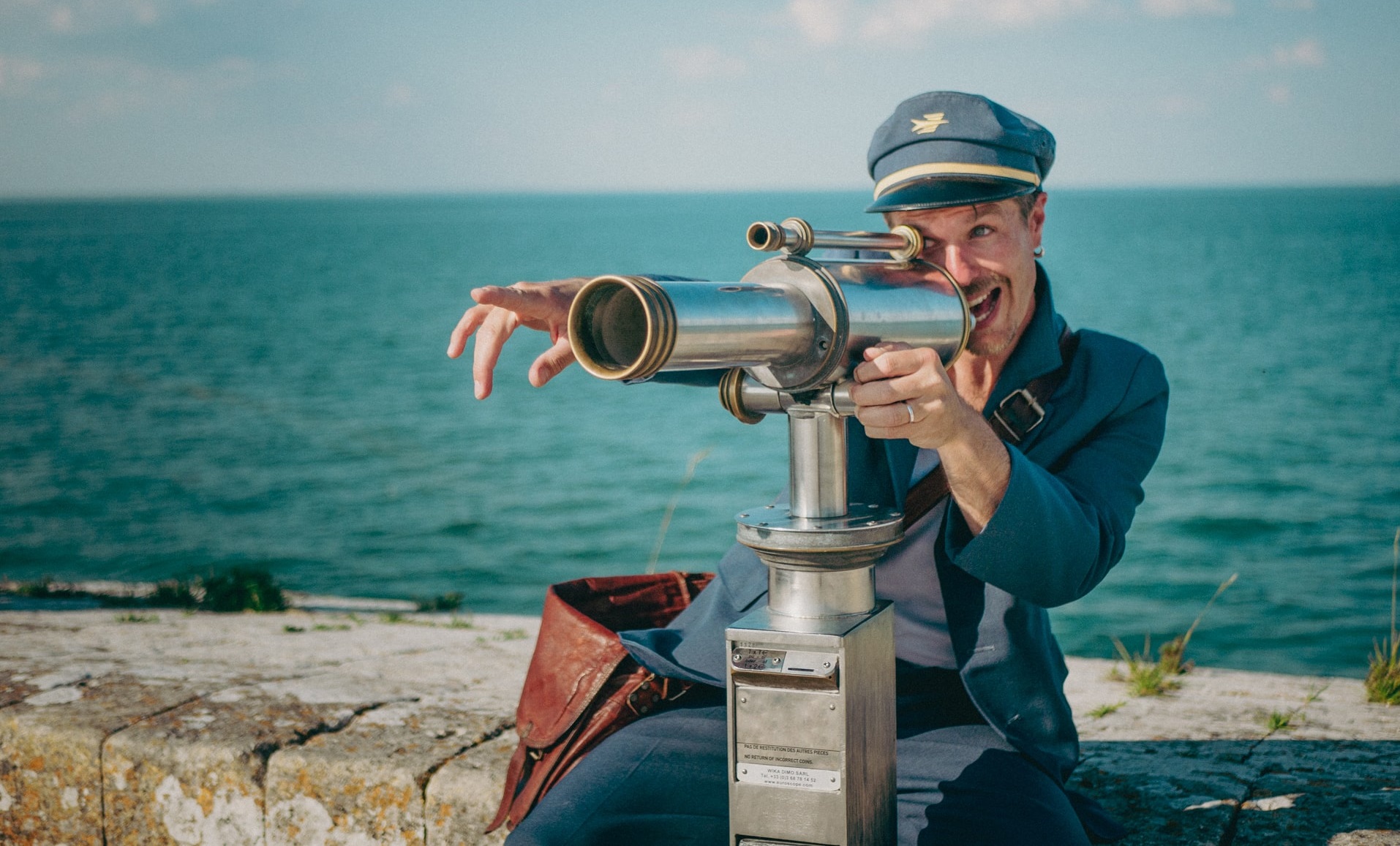 Le Facteur François, guide de la balade contée en Solex sur l'Île de Ré