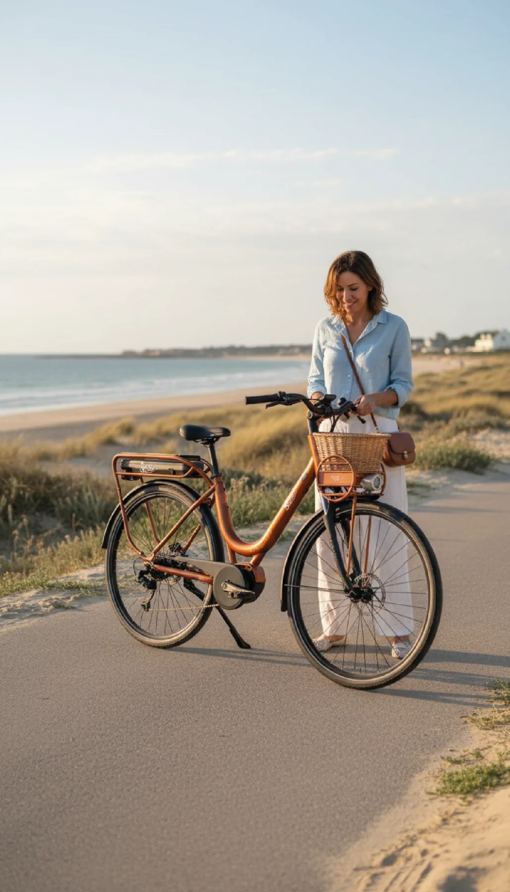 Solex et son personnage sur l'Île de Ré