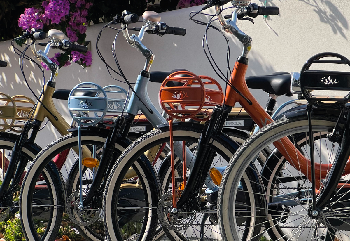 Solex et son personnage sur l'Île de Ré